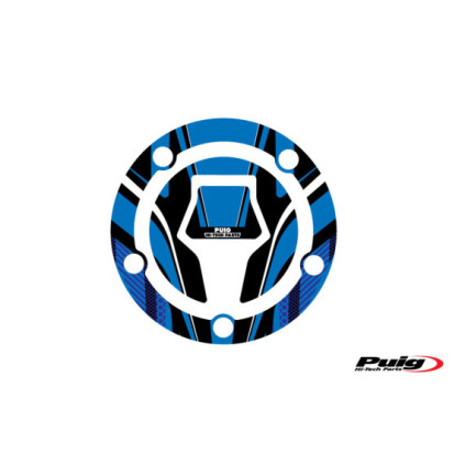 Puig Fuel Cap Cover Mod. Radikal Suzuki C/Blue