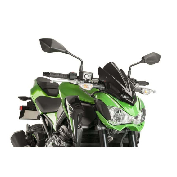 Puig Windshield. N.G. Sport Kawasaki Z900 17-18'C/Black