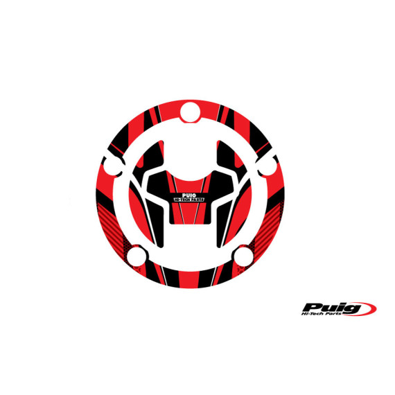 Puig Fuel Cap Cover Radikal Suzuki C/Red