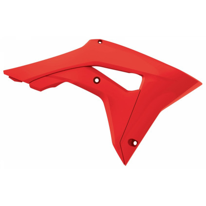 Polisport radiator panels CRF450 17- red (6)