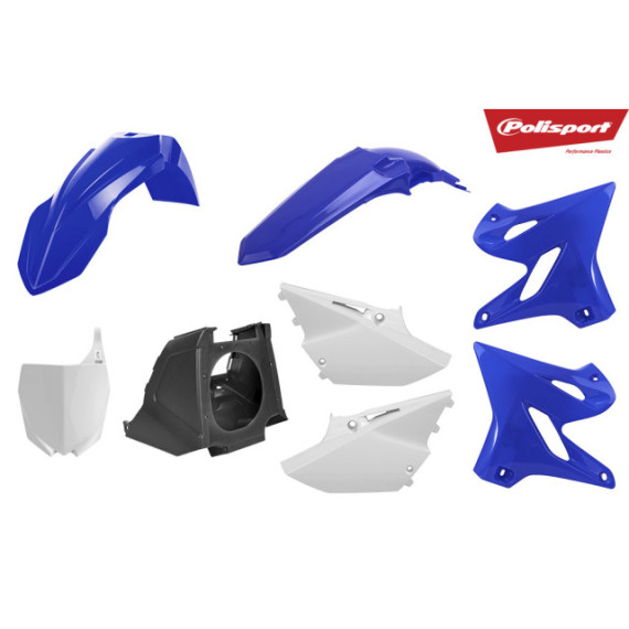 Polisport plastic kit YZ125/250 02-17 OEM (1)