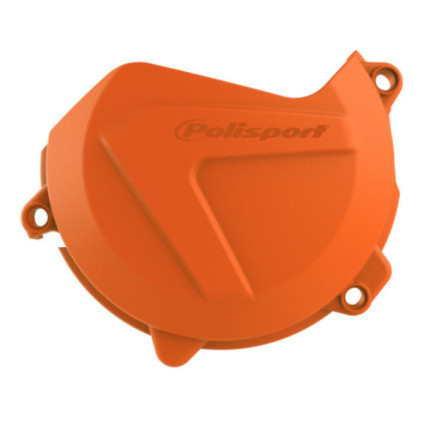 Polisport clutch cover prot. SX-F450 16-17/EXC-F450 17 orange (10)