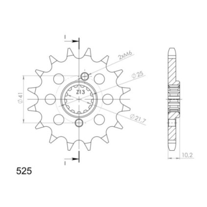 Supersprox Front Sprocket 310-15.2