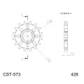 Supersprox Front Sprocket 573-13.2