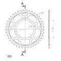 Supersprox Rear Sprocket Steel RFE-7026:41