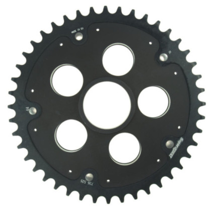 Supersprox Edge Rear Sprocket 736_525:44 Black