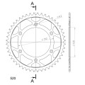 Supersprox Rear Sprocket Steel RFE-8000:48