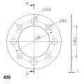 Supersprox Edge 801:30 Green aluplate