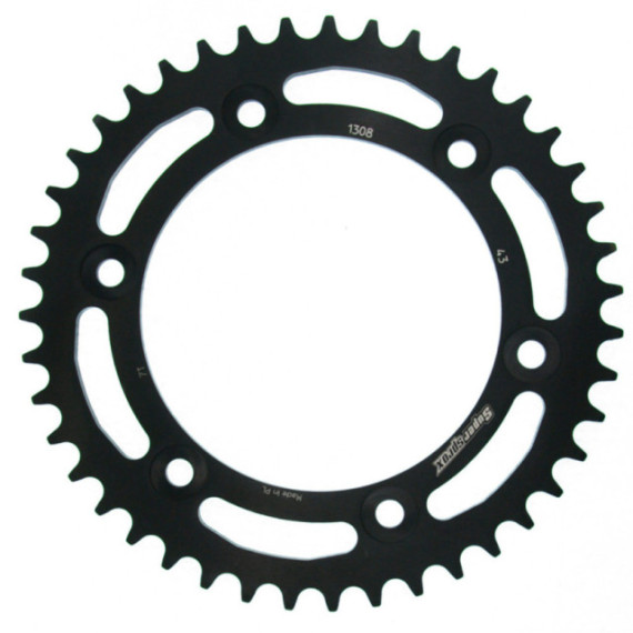 Supersprox Rear Sprocket Alu RAL-1308:39 Black