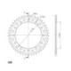 Supersprox Rear Sprocket Alu RAL-1340:45 Black