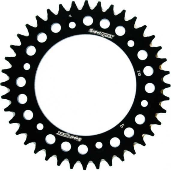 Supersprox Rear Sprocket Alu RAL-210:40 Black