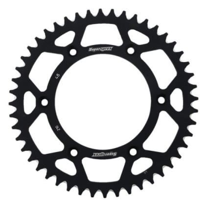 Supersprox Rear Sprocket Alu RAL-210:48 Black