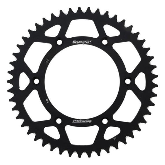 Supersprox Rear Sprocket Alu RAL-210:49 Black