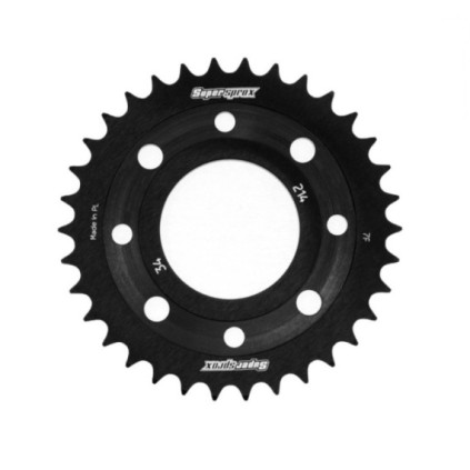 Supersprox Rear Sprocket Alu RAL-214:34 Black