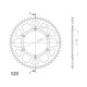 Supersprox Rear Sprocket Alu RAL-245:48 Red