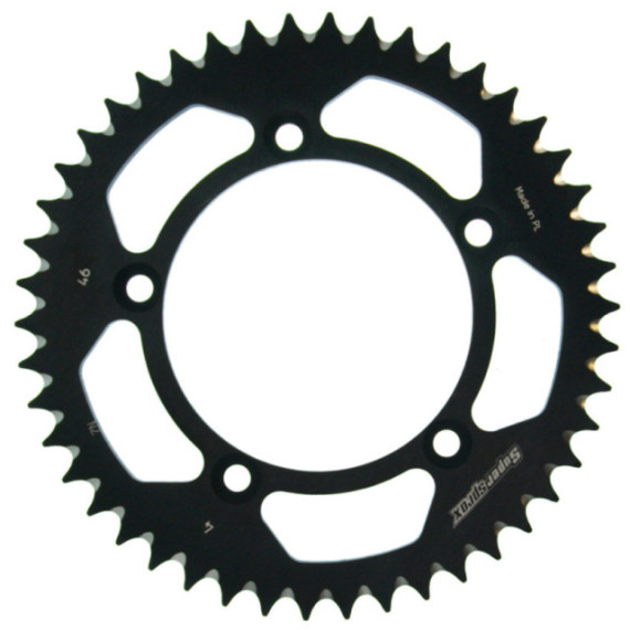 Supersprox Rear Sprocket Alu RAL-4:46 Black