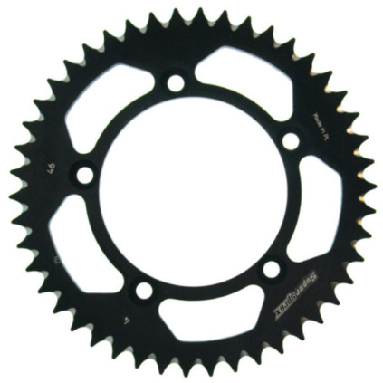 Supersprox Rear Sprocket Alu RAL-4:47 Black