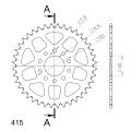 Supersprox Rear Sprocket Alu RAL-451:40 Black