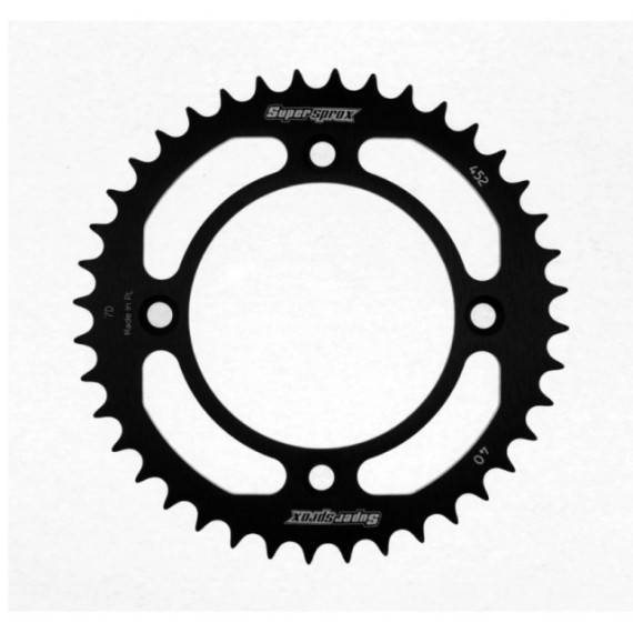 Supersprox Rear Sprocket Alu RAL-452:39 Black