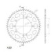 Supersprox Rear Sprocket Alu RAL-457:51 Silver