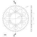 Supersprox Rear Sprocket Alu RAL-479:49 Black