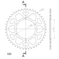 Supersprox Rear Sprocket Alu RAL-480:45 Red