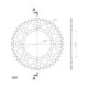 Supersprox Rear Sprocket Alu RAL-487:43 Black