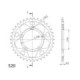 Supersprox Rear Sprocket Alu RAL-491:38 Black