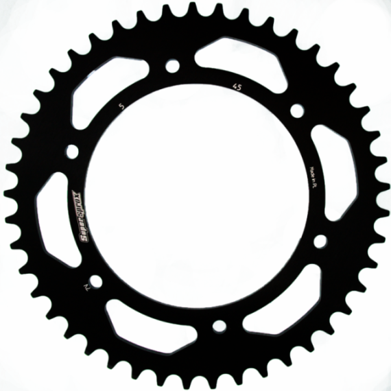 Supersprox Rear Sprocket Alu RAL-5:45 Black