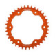 Supersprox Rear Sprocket Alu RAL-613:38 Orange