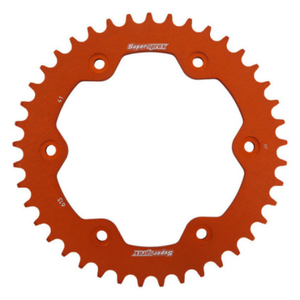 Supersprox Rear Sprocket Alu RAL-613:41 Orange