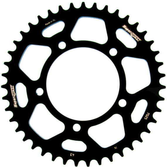 Supersprox Rear Sprocket Alu RAL-7025:41 Black