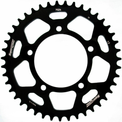 Supersprox Rear Sprocket Alu RAL-7026:41 Black