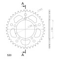 Supersprox Rear Sprocket Alu RAL-703:40 Black