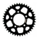 Supersprox Rear Sprocket Alu RAL-7091:38 Black