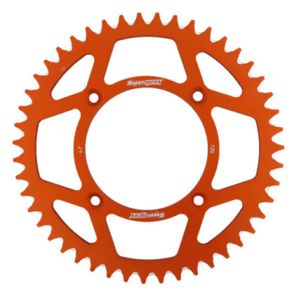 Supersprox Rear Sprocket Alu RAL-720:47 Orange