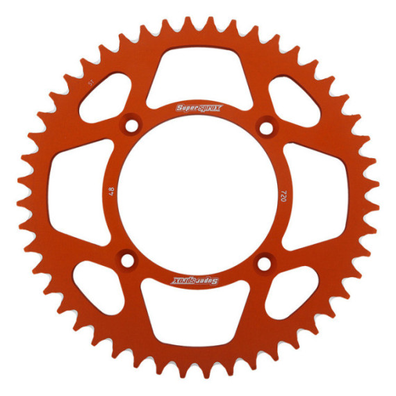 Supersprox Rear Sprocket Alu RAL-720:48 Orange