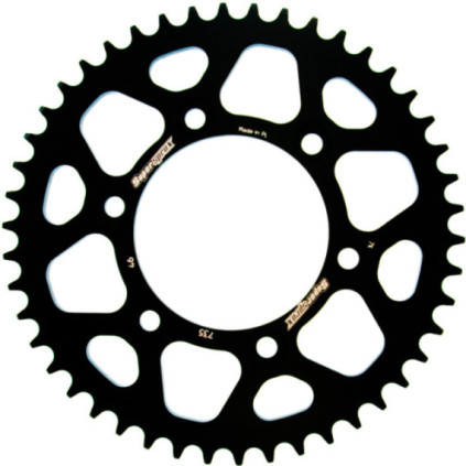 Supersprox Rear Sprocket Alu RAL-735:38 Black