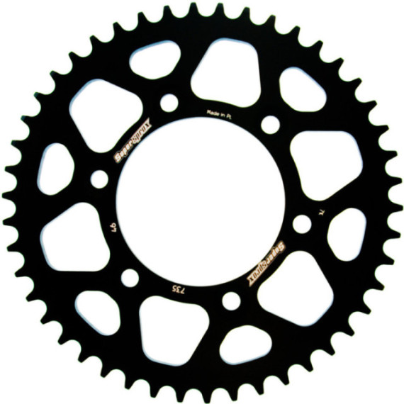 Supersprox Rear Sprocket Alu RAL-735:39 Black