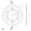 Supersprox Rear Sprocket Alu RAL-745:41 Black