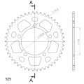 Supersprox Rear Sprocket Alu RAL-7:46 Red