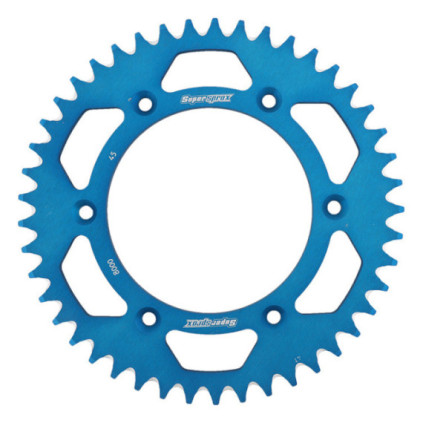 Supersprox Rear Sprocket Alu RAL-8000:45 Blue