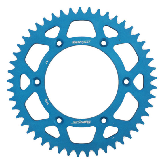 Supersprox Rear Sprocket Alu RAL-8000:49 Blue