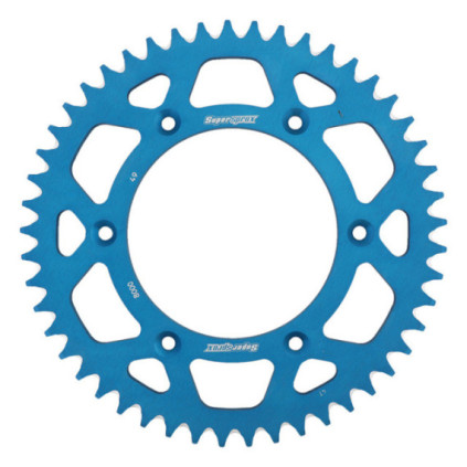 Supersprox Rear Sprocket Alu RAL-8000:49 Blue