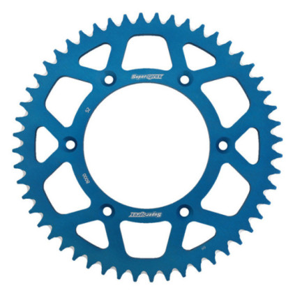 Supersprox Rear Sprocket Alu RAL-8000:52 Blue