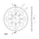 Supersprox Rear Sprocket Alu RAL-801:38 Black