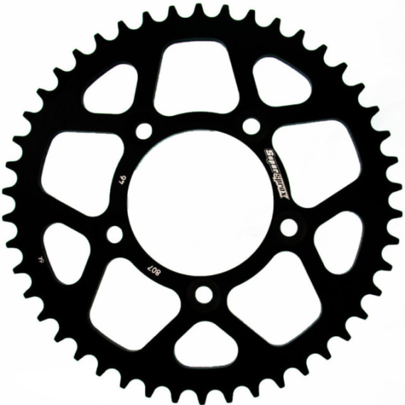 Supersprox Rear Sprocket Alu RAL-807:46 Black