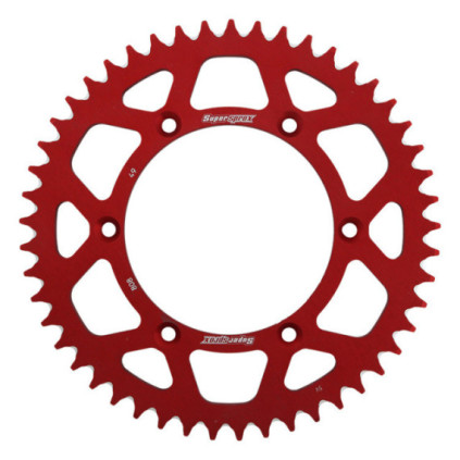 Supersprox Rear Sprocket Alu RAL-808:47 Red