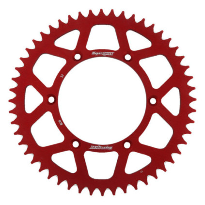 Supersprox Rear Sprocket Alu RAL-808:52 Red