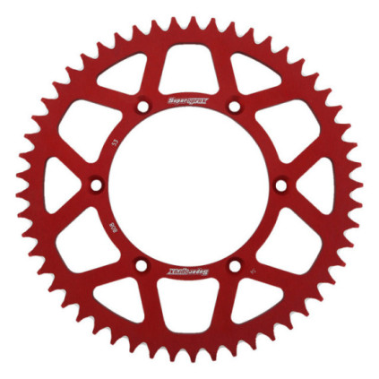 Supersprox Rear Sprocket Alu RAL-808:53 Red